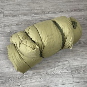 US Army Military M-1949 Mountain Sleeping Bag Large Feather Camping Outdoors